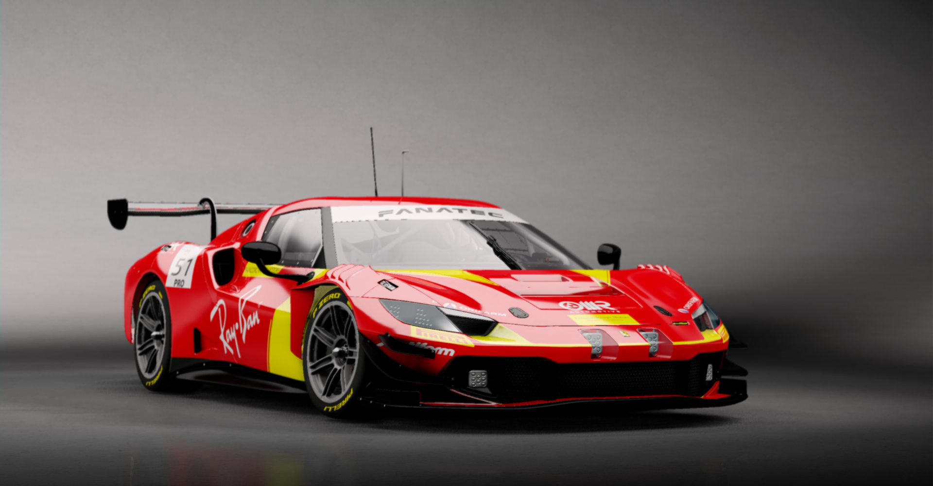 -BCRC M/E - Ferrari GT3, skin 2023 Scuderia Ferrari AF Corse #51