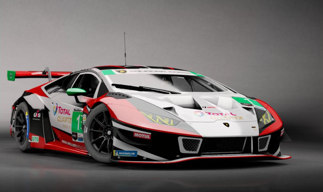 -BCRC M/E - Lamborghini GT3, skin Paul_Miller_Racing_#1_Daytona_2021