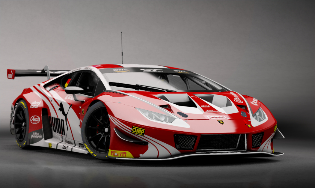 -BCRC M/E - Lamborghini GT3, skin Puma Motorsport GTWC #22 PRO