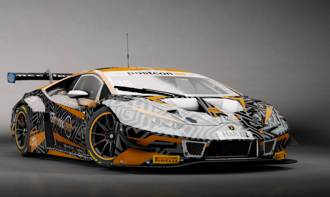 -BCRC M/E - Lamborghini GT3, skin mcchip-dkr #35 GT Masters
