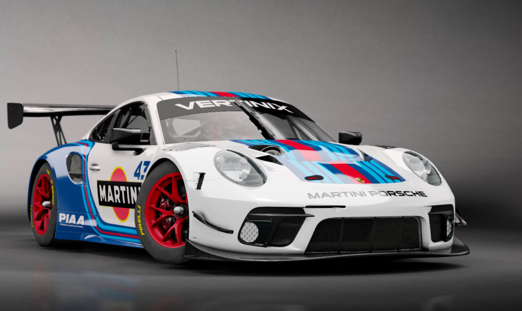 -BCRC M/E - Porsche GT3, skin Martini WIP