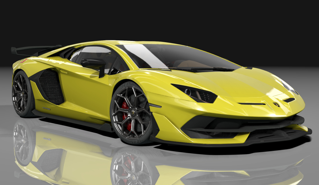 Lamborghini Aventador SVJ, skin giallo_tenerife