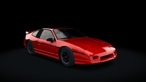 Ponatic Fiero GT 1988, skin bright_red