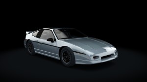 Ponatic Fiero GT 1988, skin silver