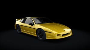Ponatic Fiero GT 1988, skin talbot_yellow