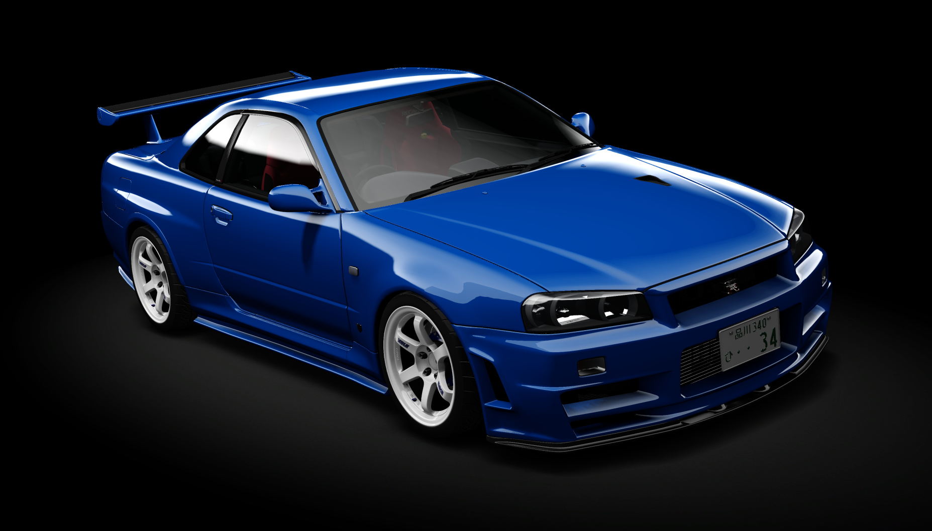 BANKSY. Nissan Skyline GT-R R34 V-Spec Preview Image