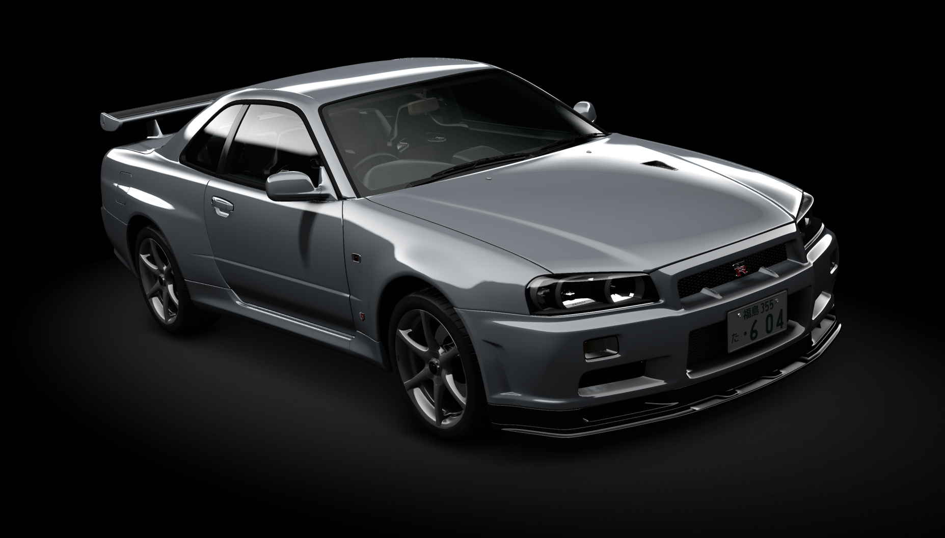 BANKSY.Nissan Skyline GTR R34 V-Spec II nür, skin 06_KR4_Sonic_Silver