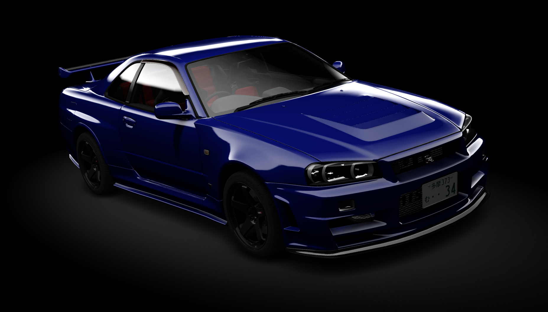 Nissan Skyline GT-R R34 Z-Tune, skin 01_midnight_purple_3