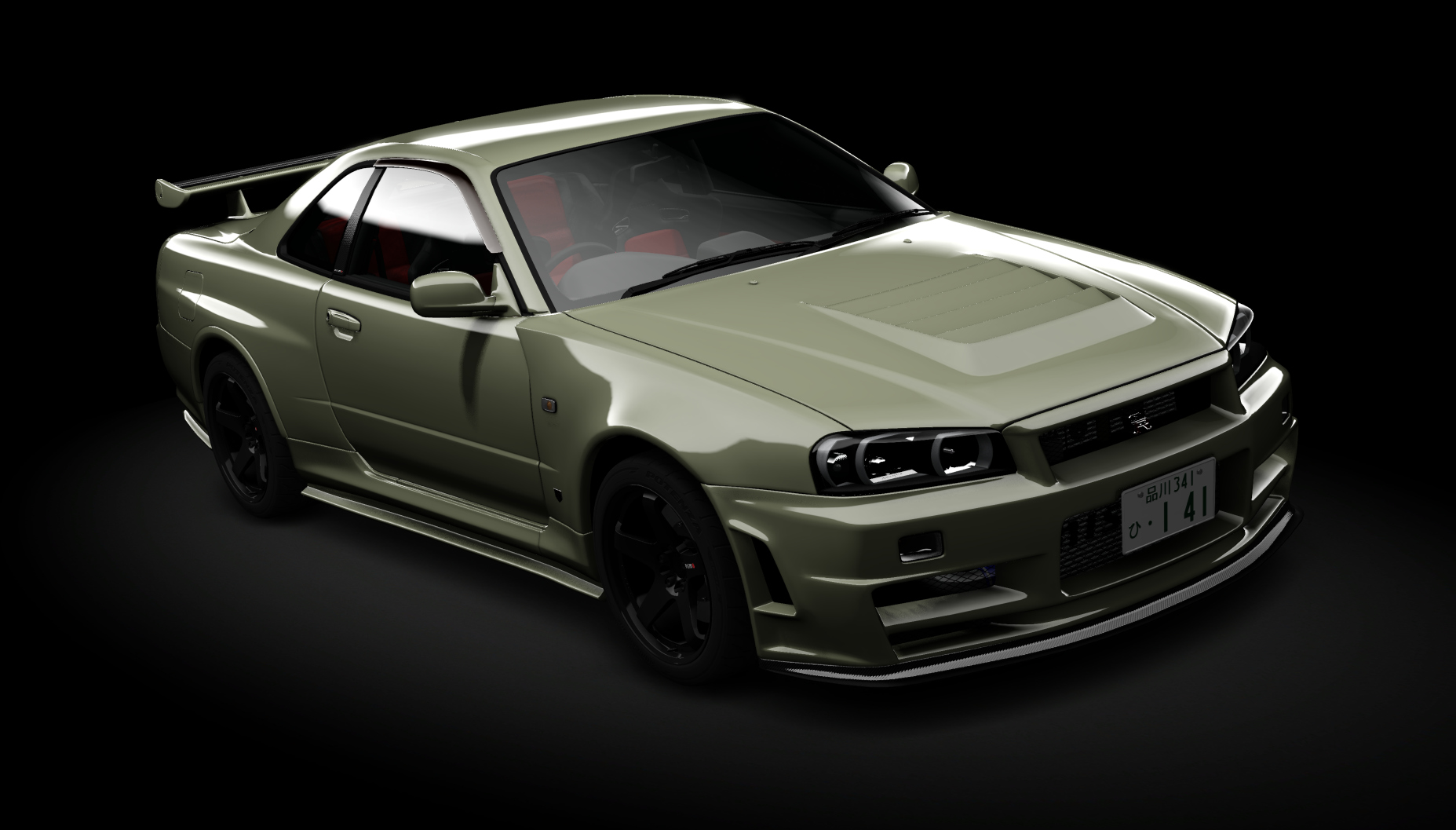 Nissan Skyline GT-R R34 Z-Tune tweaked, skin 04_millennium_jade