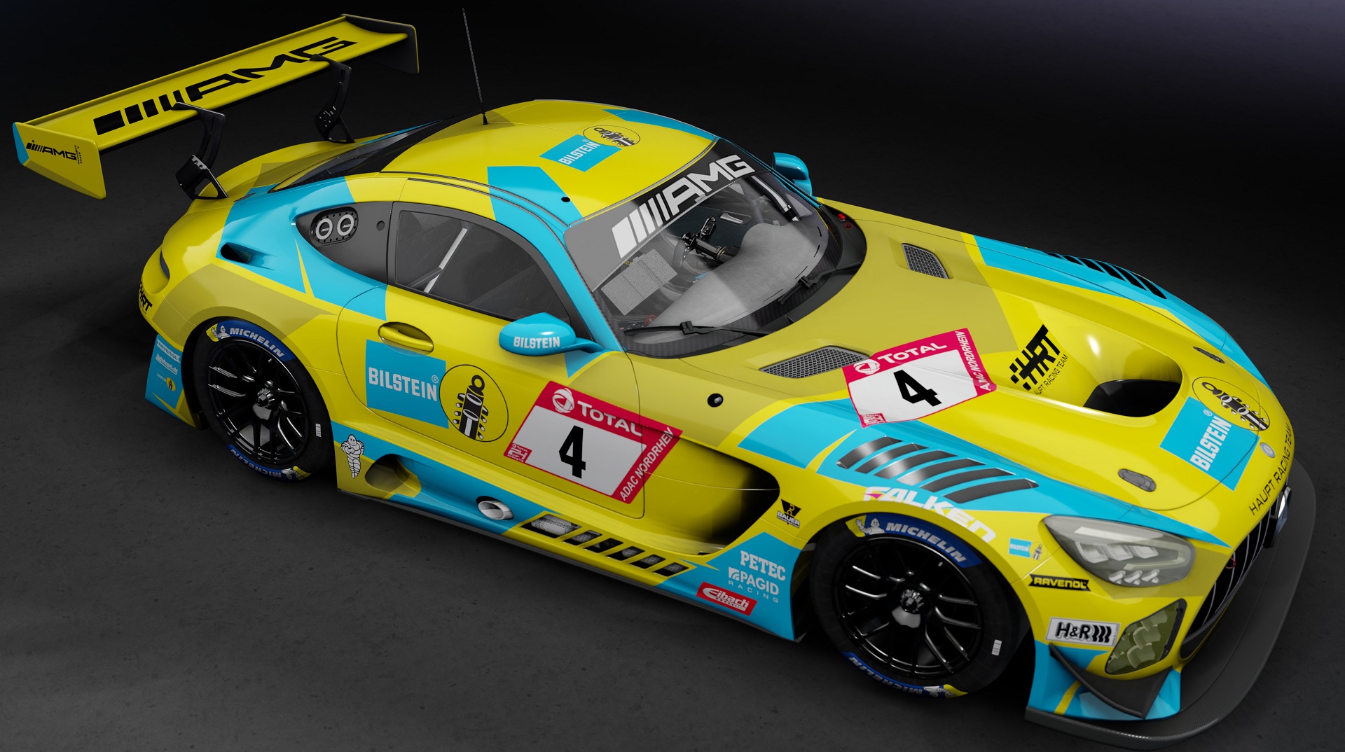 AMG GT3 EVO 2020, skin Haupt_Racing_#4_NBR24h_2021