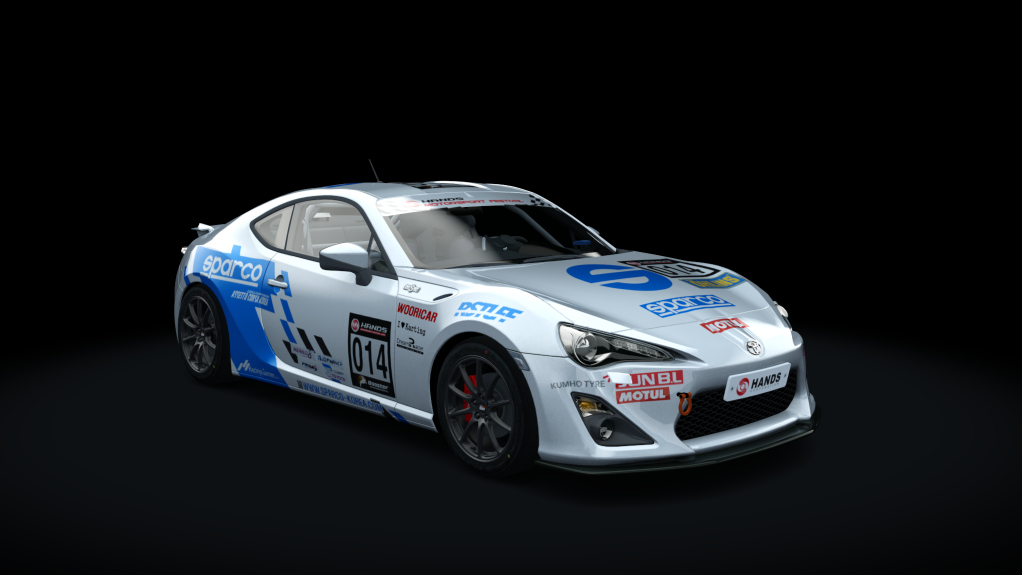 Toyota GT86 Cup, skin 014_Sparco