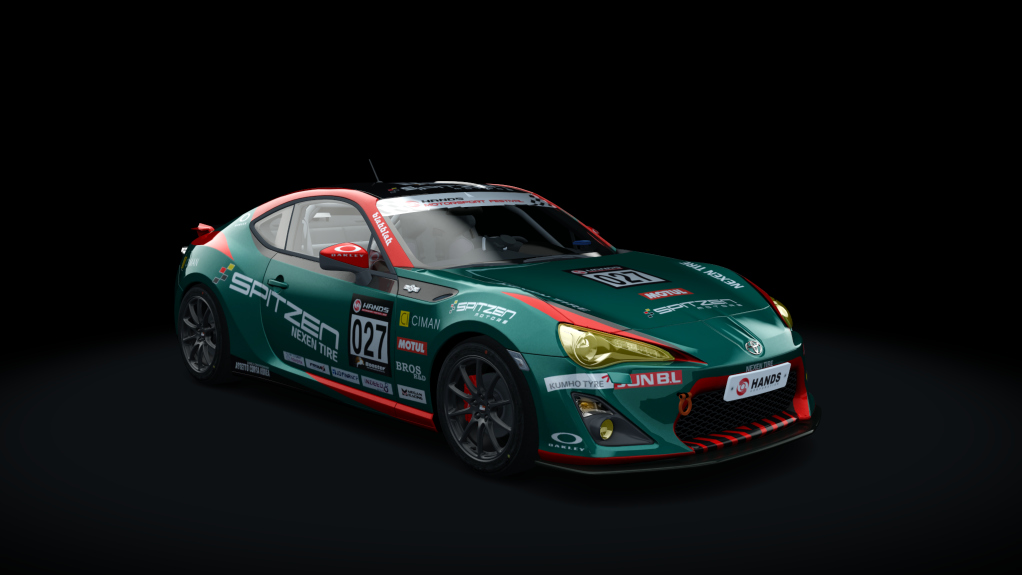 Toyota GT86 Cup, skin 027_Spitzen