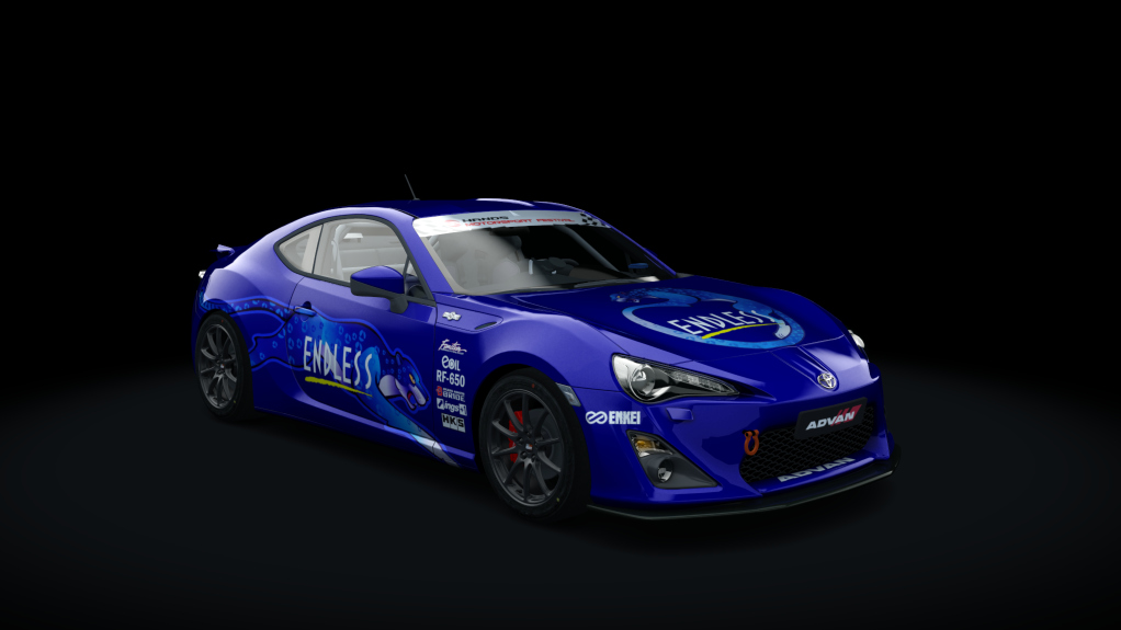 Toyota GT86 Cup, skin Endless_blue