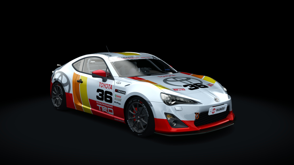 Toyota GT86 Cup, skin trd_36