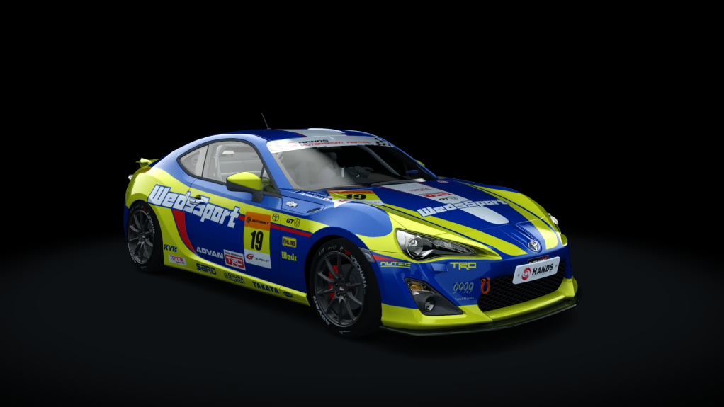 Toyota GT86 Cup, skin wedssport