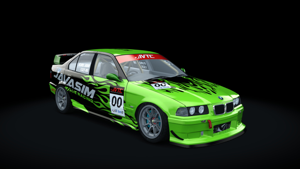 BMW E36 328i IVTC EURO 3000, skin IVTC_BILLIE