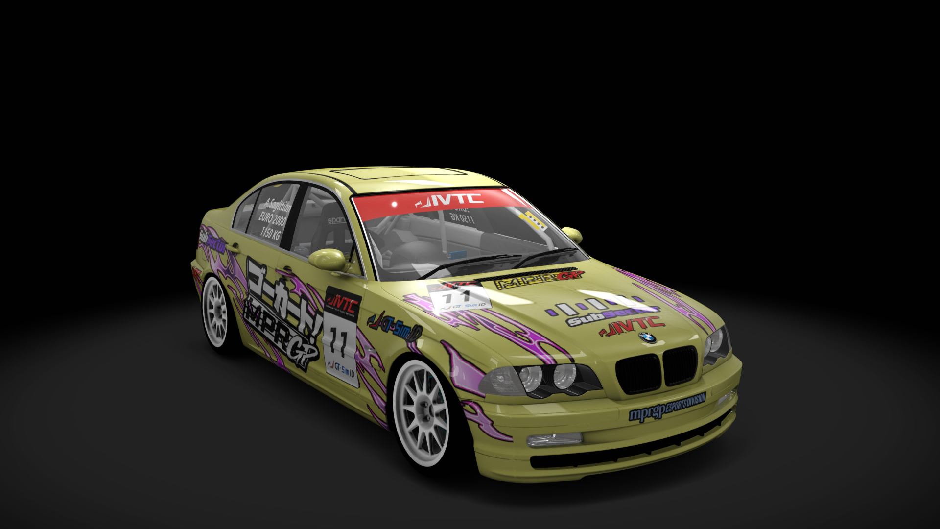 BMW E46 320i IVTC EURO 2000, skin MPRGP Agfi#11