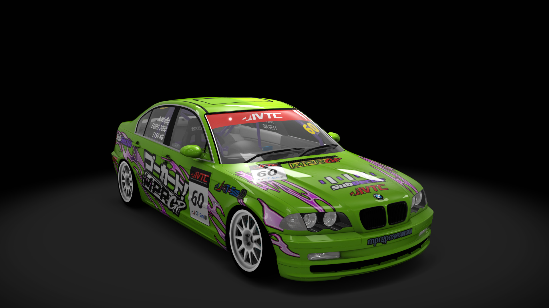 BMW E46 320i IVTC EURO 2000, skin MPRGP Uje#60