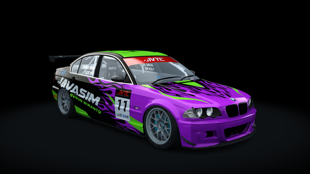 BMW E46 330i IVTC EURO 3000, skin IVTC_GUGUN