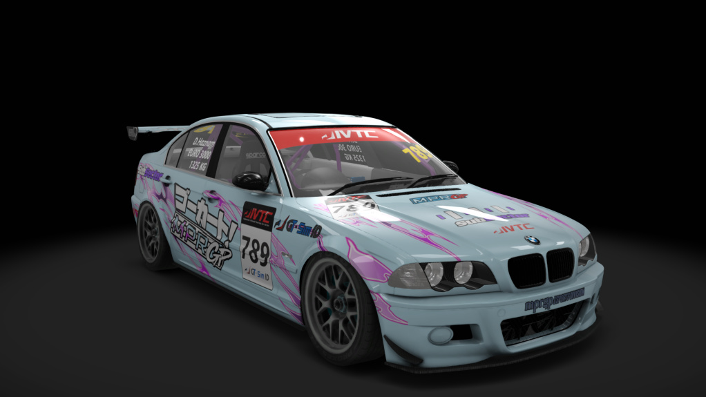 BMW E46 330i IVTC EURO 3000, skin MPRGP Damario#789