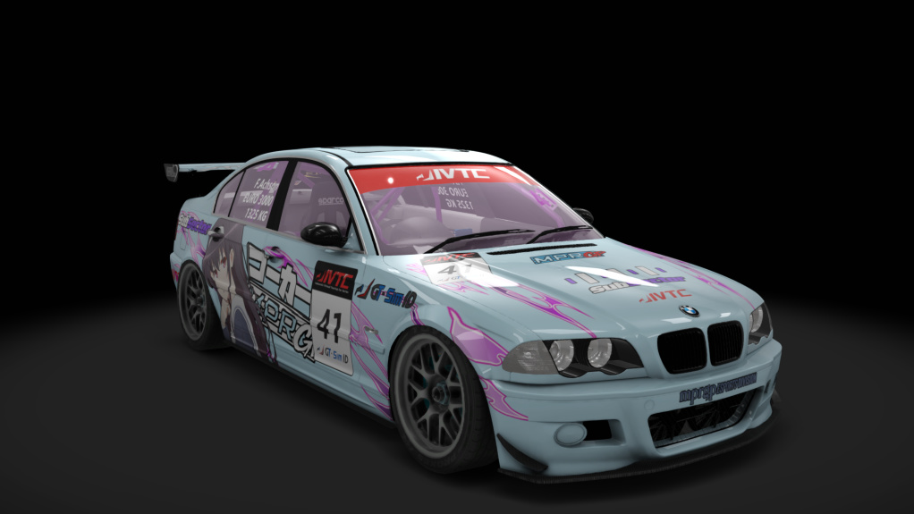 BMW E46 330i IVTC EURO 3000, skin MPRGP Ferriz#41