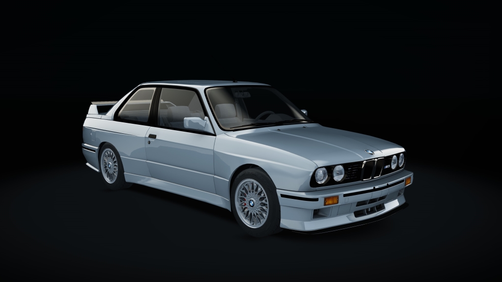 BMW M3 E30, skin Sterling_Silver_metallic Original