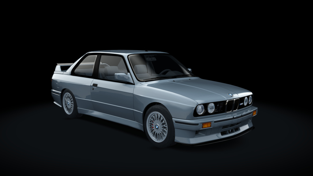 BMW M3 E30, skin Sterling_Silver_metallic