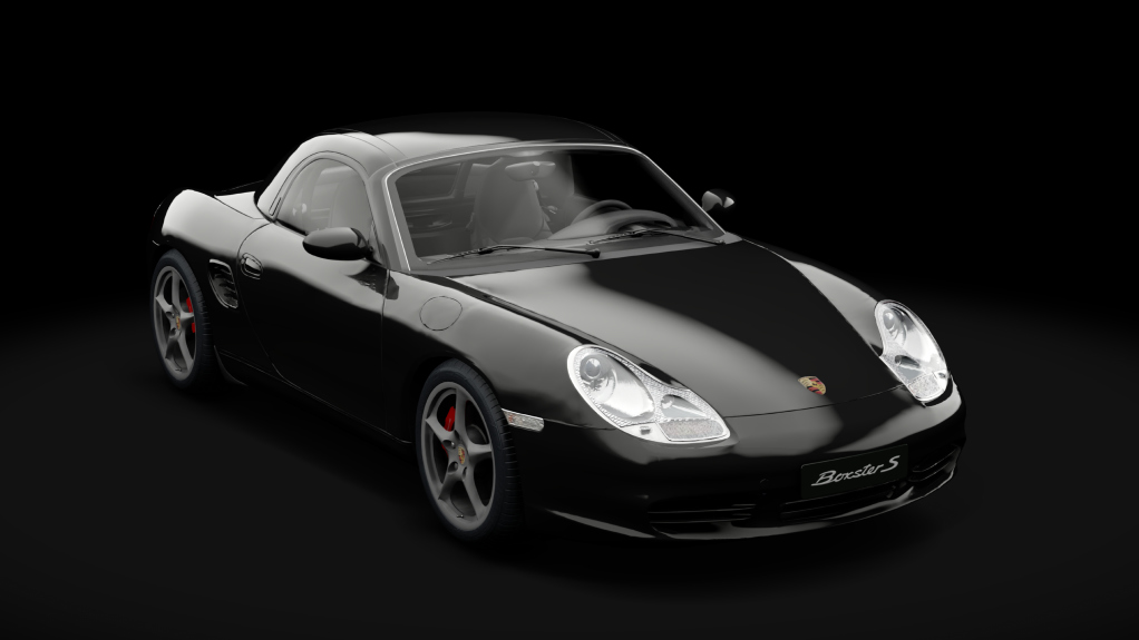 Porsche Boxster 2003 tweaked, skin Black