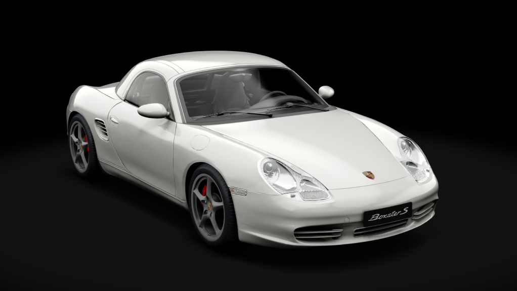 Porsche Boxster 2003 tweaked, skin Carrara White