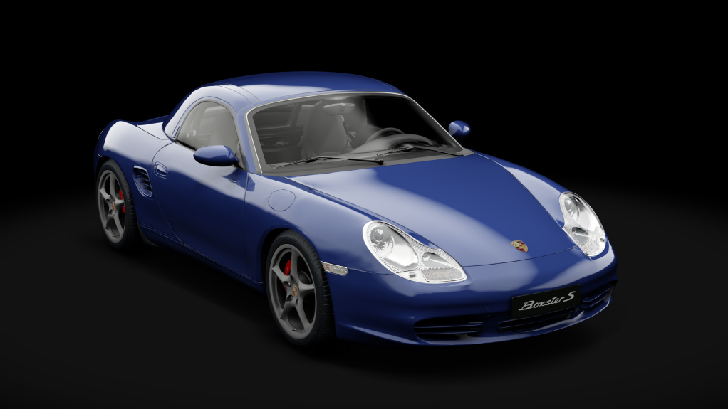 Porsche Boxster 2003 tweaked, skin Cobalt Blue Metallic