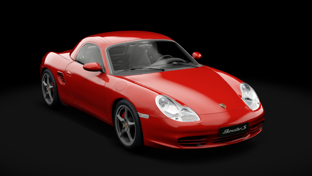 Porsche Boxster 2003 tweaked, skin Guards Red