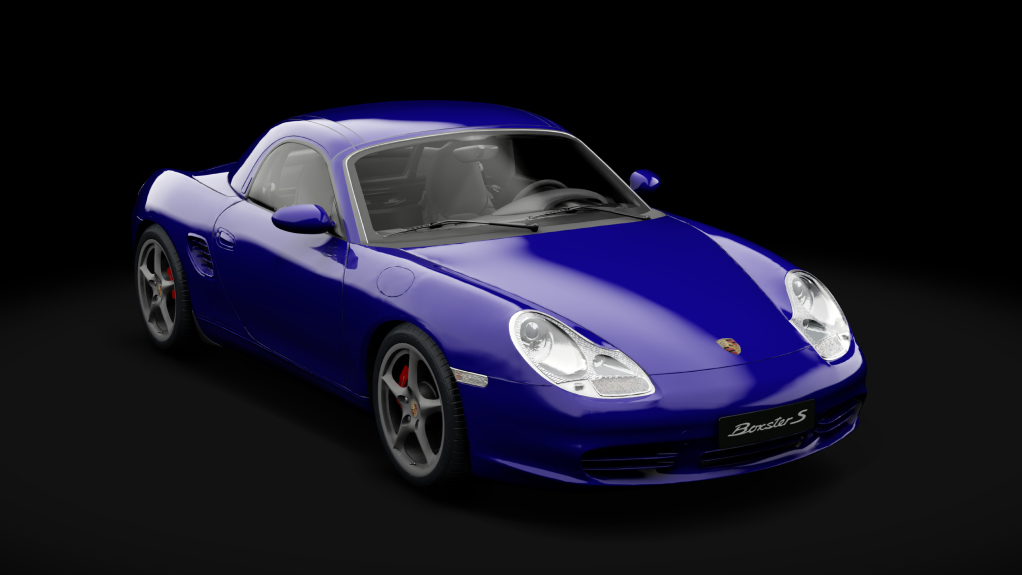 Porsche Boxster 2003 tweaked, skin Midnight Blue Metallic