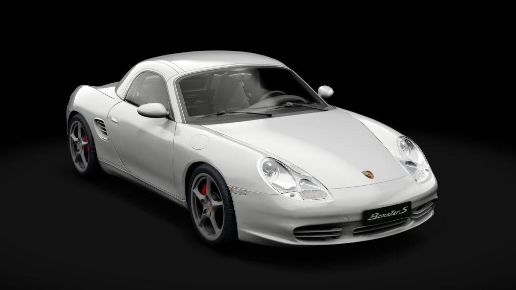 Porsche Boxster 2003 tweaked, skin Polar Silver Metallic