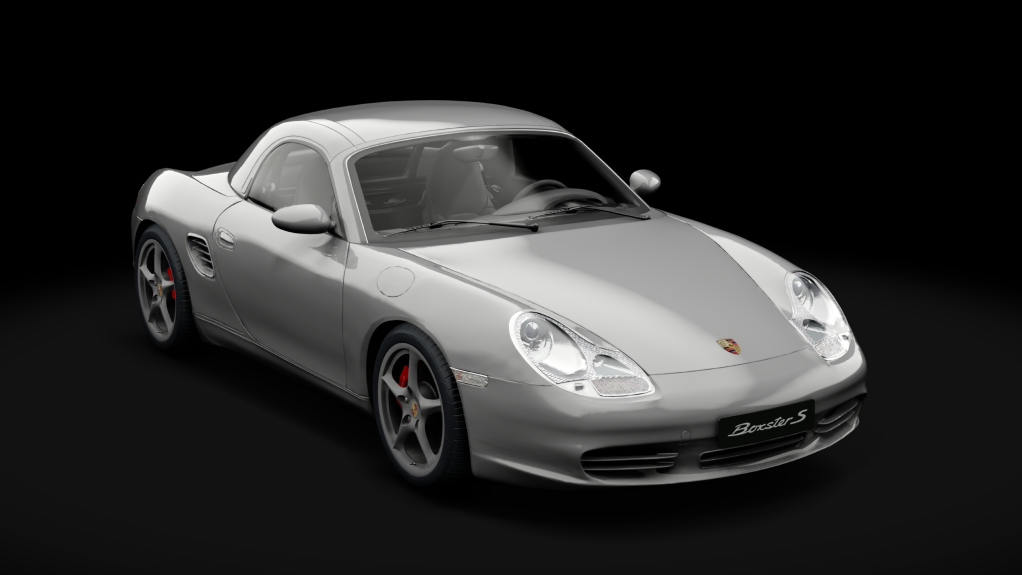 Porsche Boxster 2003 tweaked, skin Slate Gray Metallic