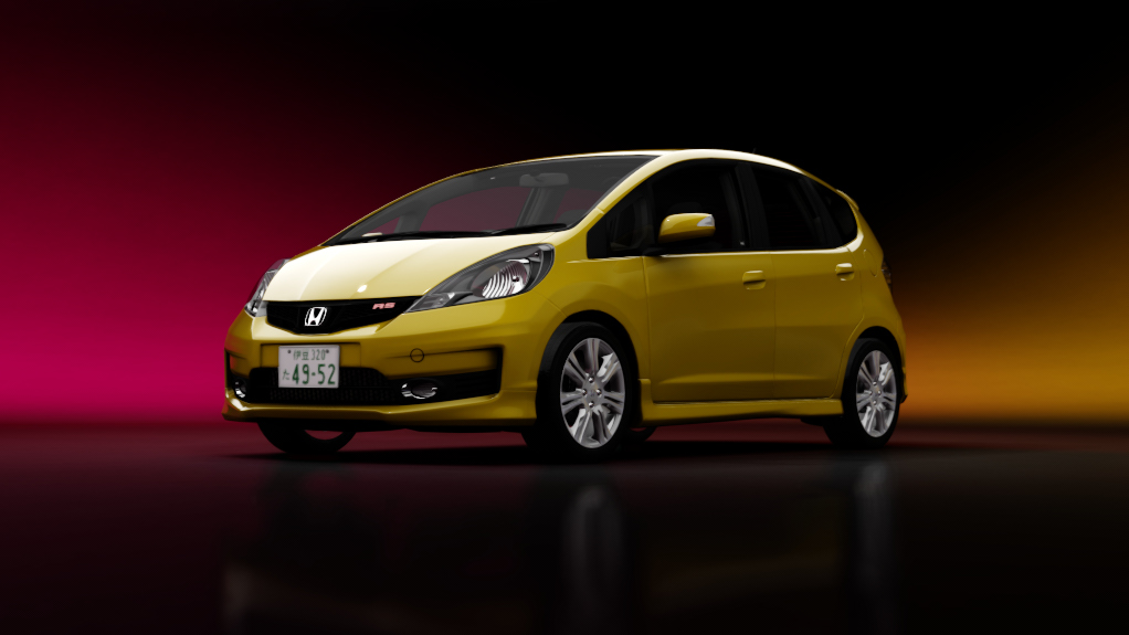Honda FIT RS (GE8), skin Premium_Yellow_Pearl_II
