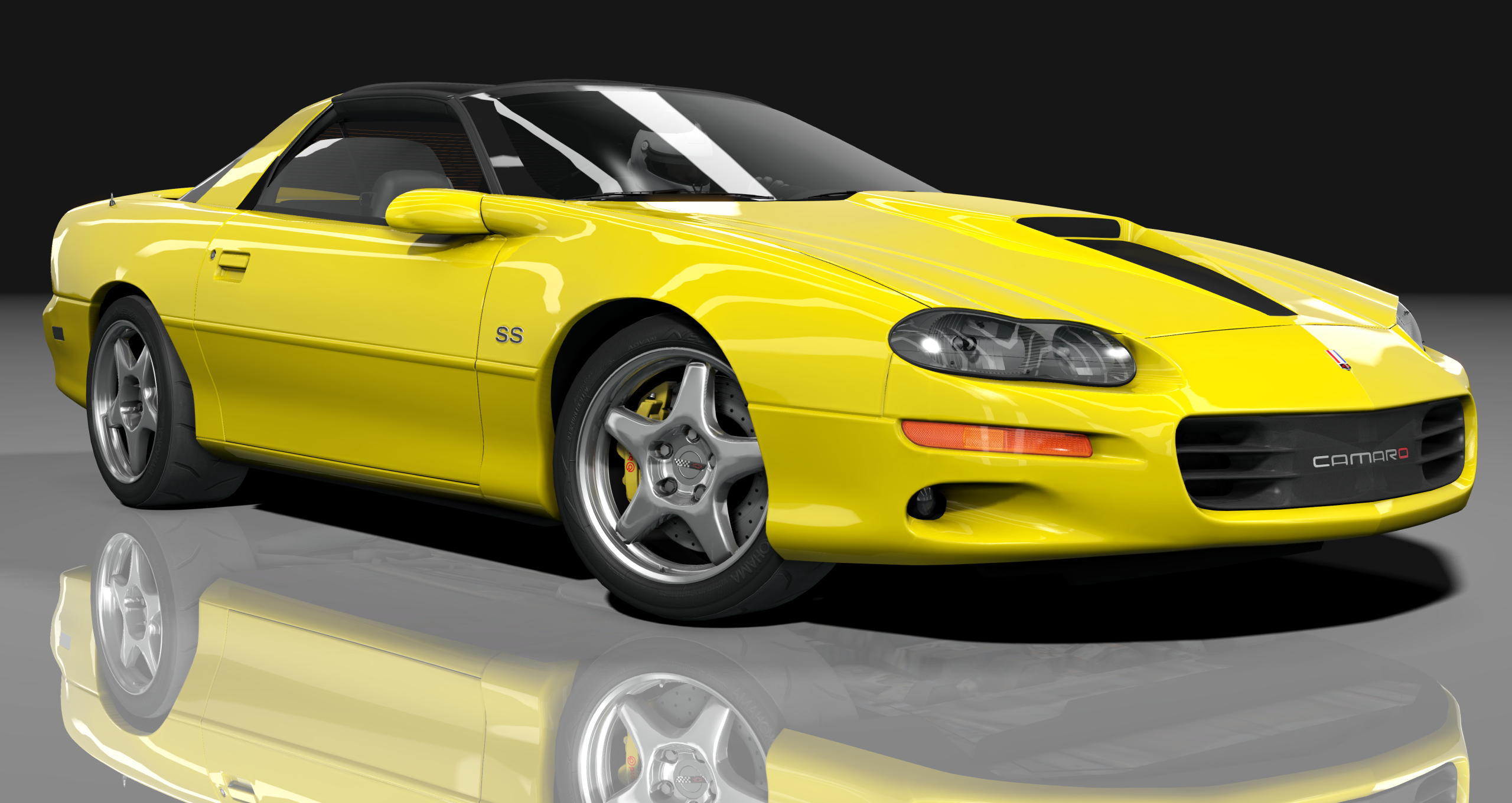 Chevrolet Camaro SS GM tweaked, skin velocity_yellow