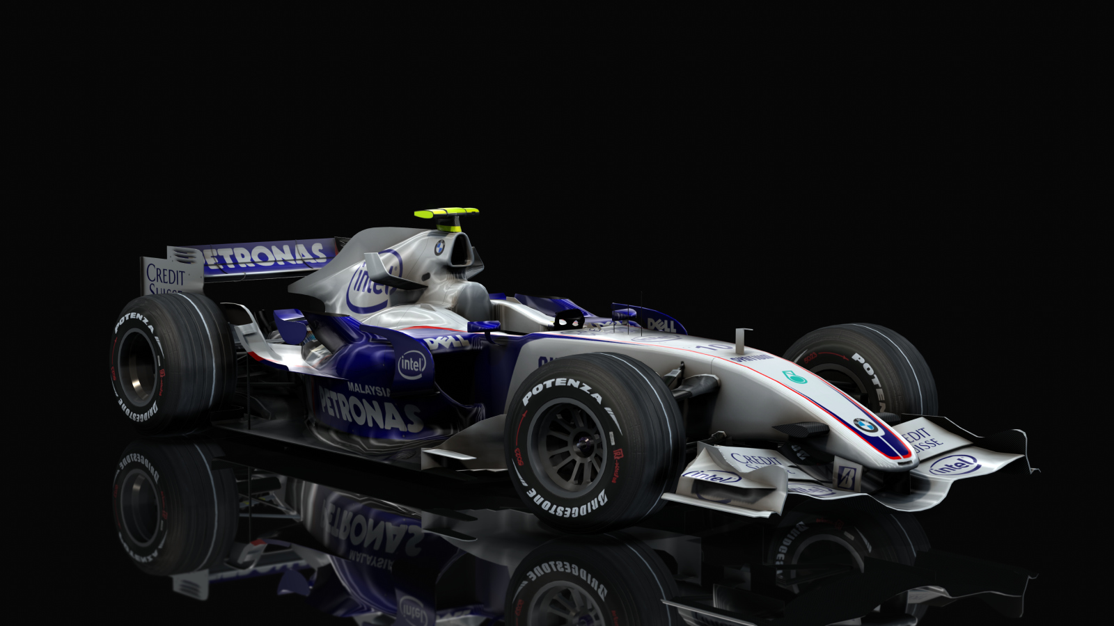 F1 2007 - BMW Sauber F1.07, skin Vettel