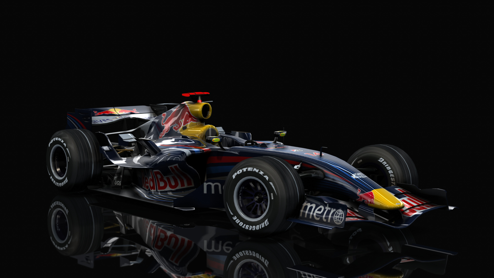 F1 2007 - Red Bull RB3, skin Webber