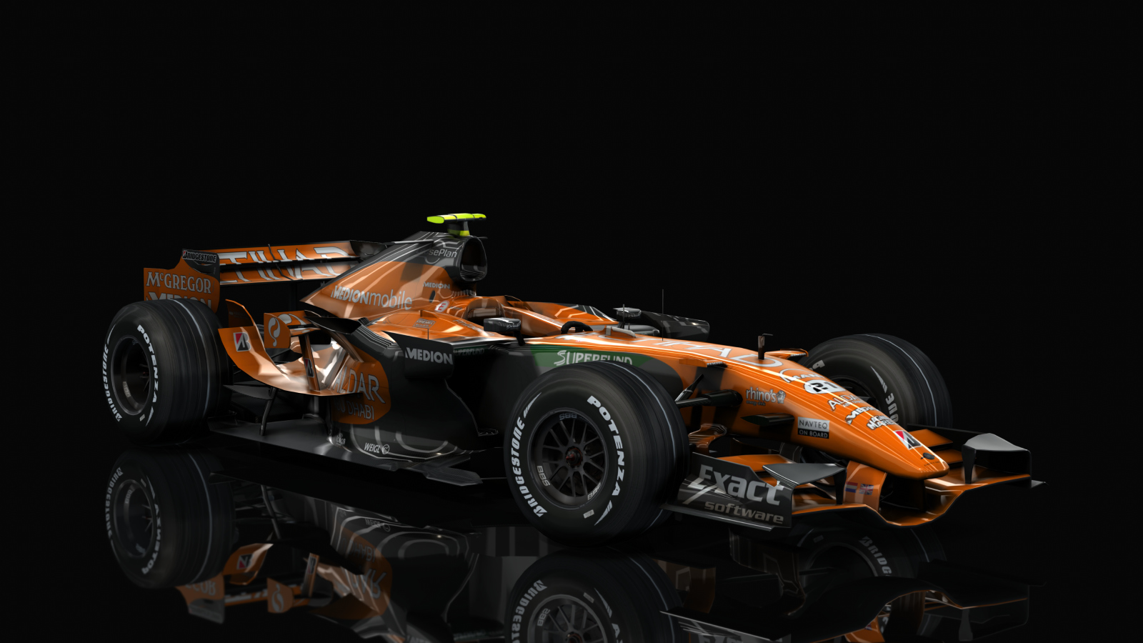 F1 2007 - Spyker F8-VII, skin 21Albers2