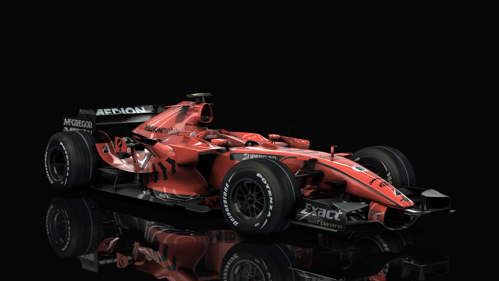 F1 2007 - Spyker F8-VII, skin TestAlbers