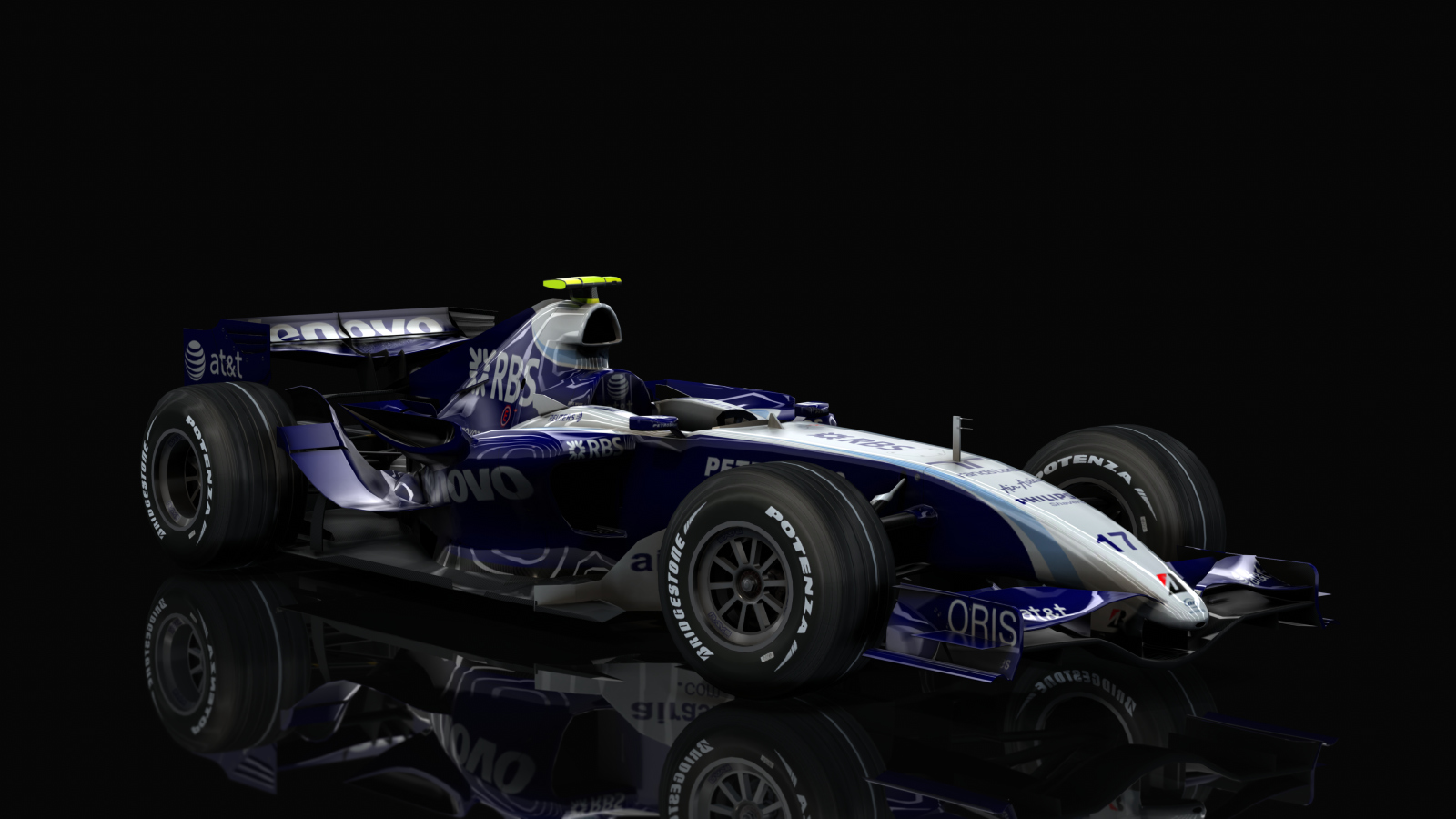 F1 2007 - Williams FW29, skin Wurz