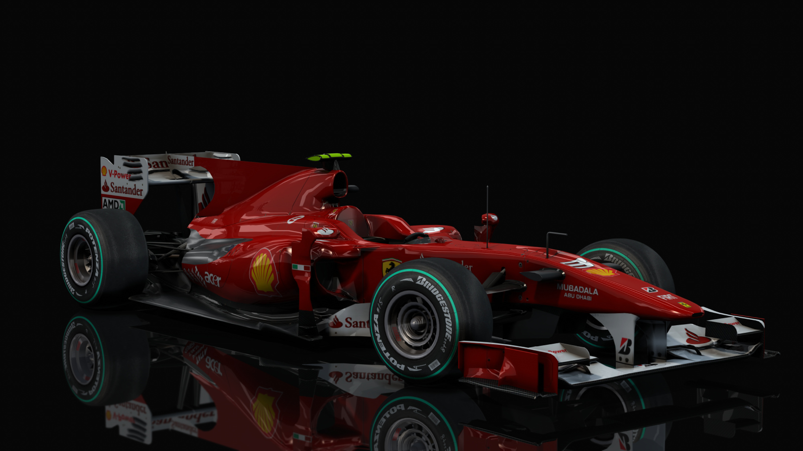 F1 2010 - Ferrari F10, skin Alonso
