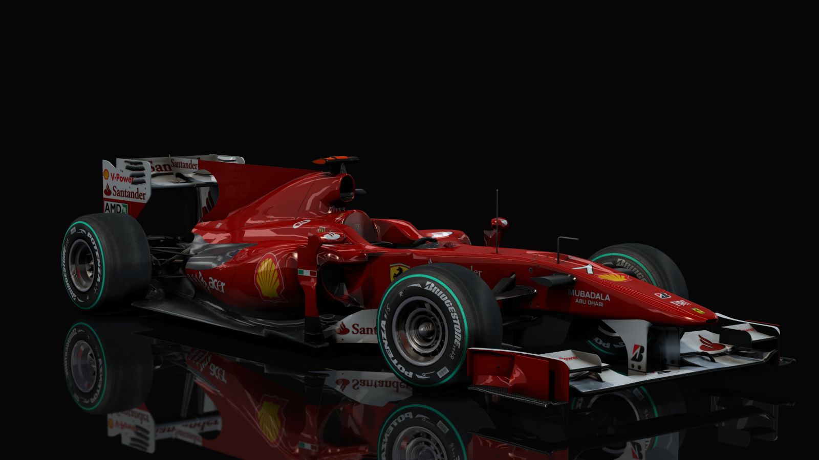 F1 2010 - Ferrari F10, skin Massa