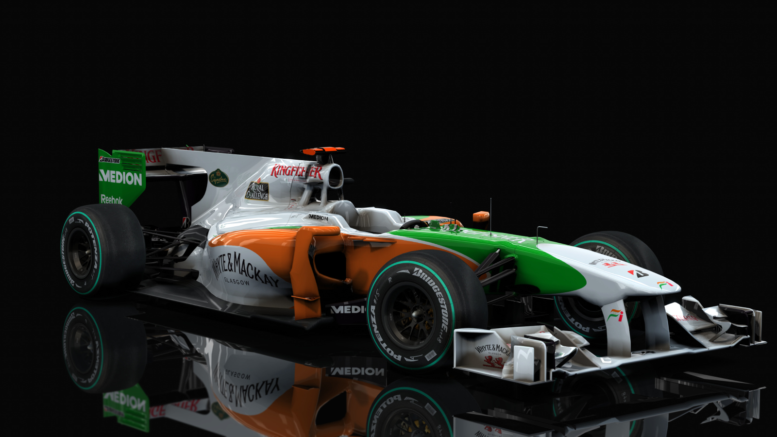 F1 2010 - Force India VJM03, skin Sutil