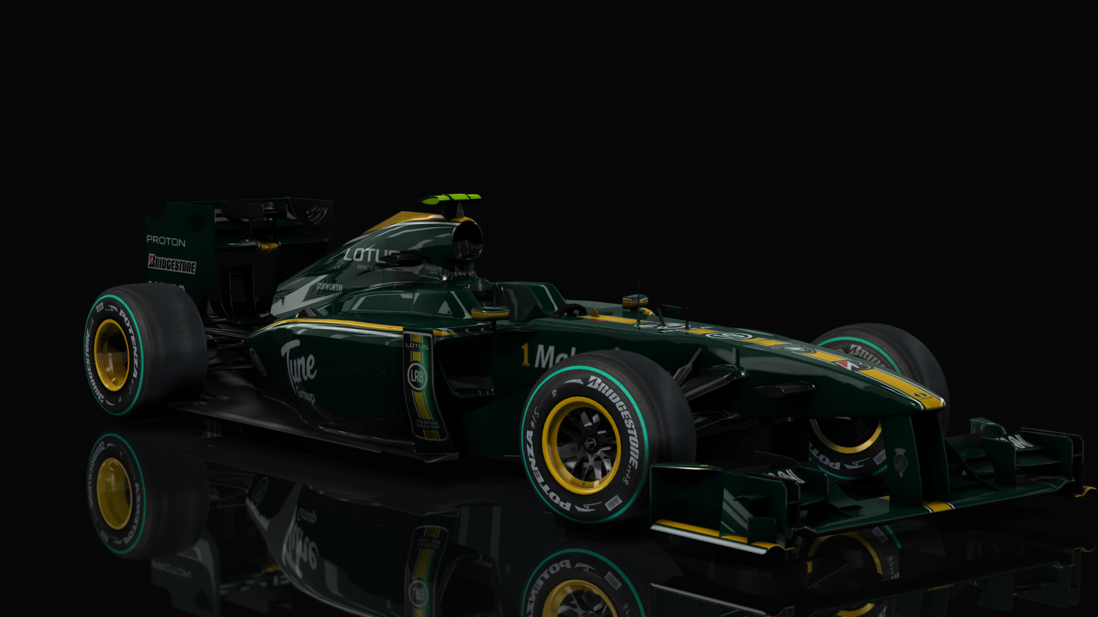 F1 2010 - Lotus T127, skin Kovalainen