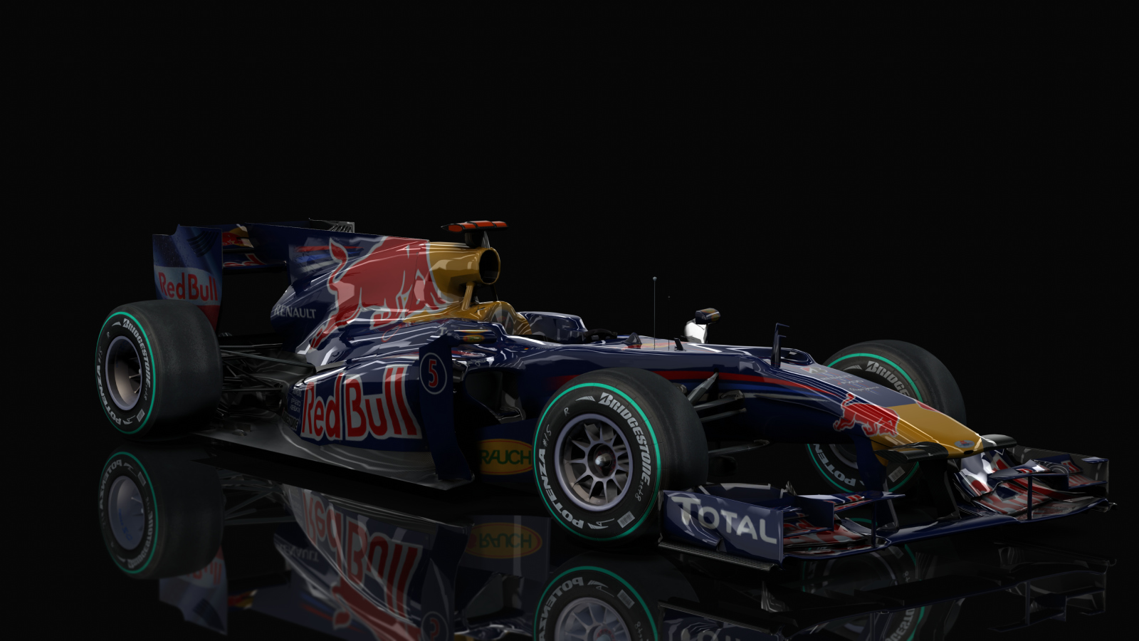 F1 2010 - Red Bull RB6, skin Vettel