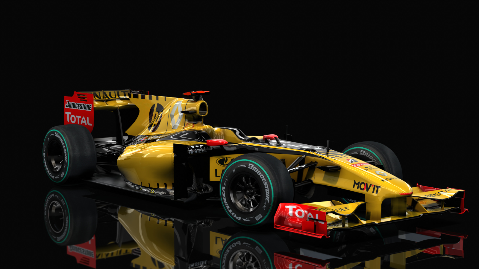 F1 2010 - Renault R30, skin Kubica