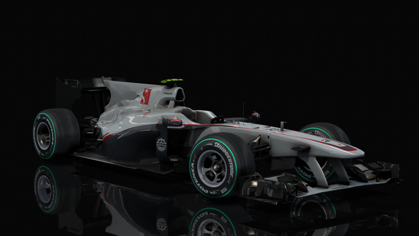 F1 2010 - Sauber C29, skin Kobayashi_2