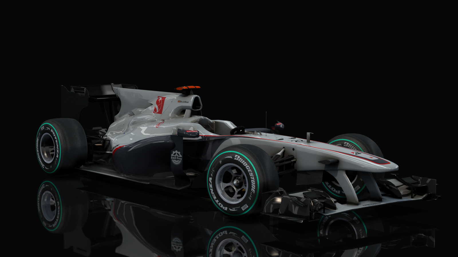 F1 2010 - Sauber C29, skin deLaRosa_2