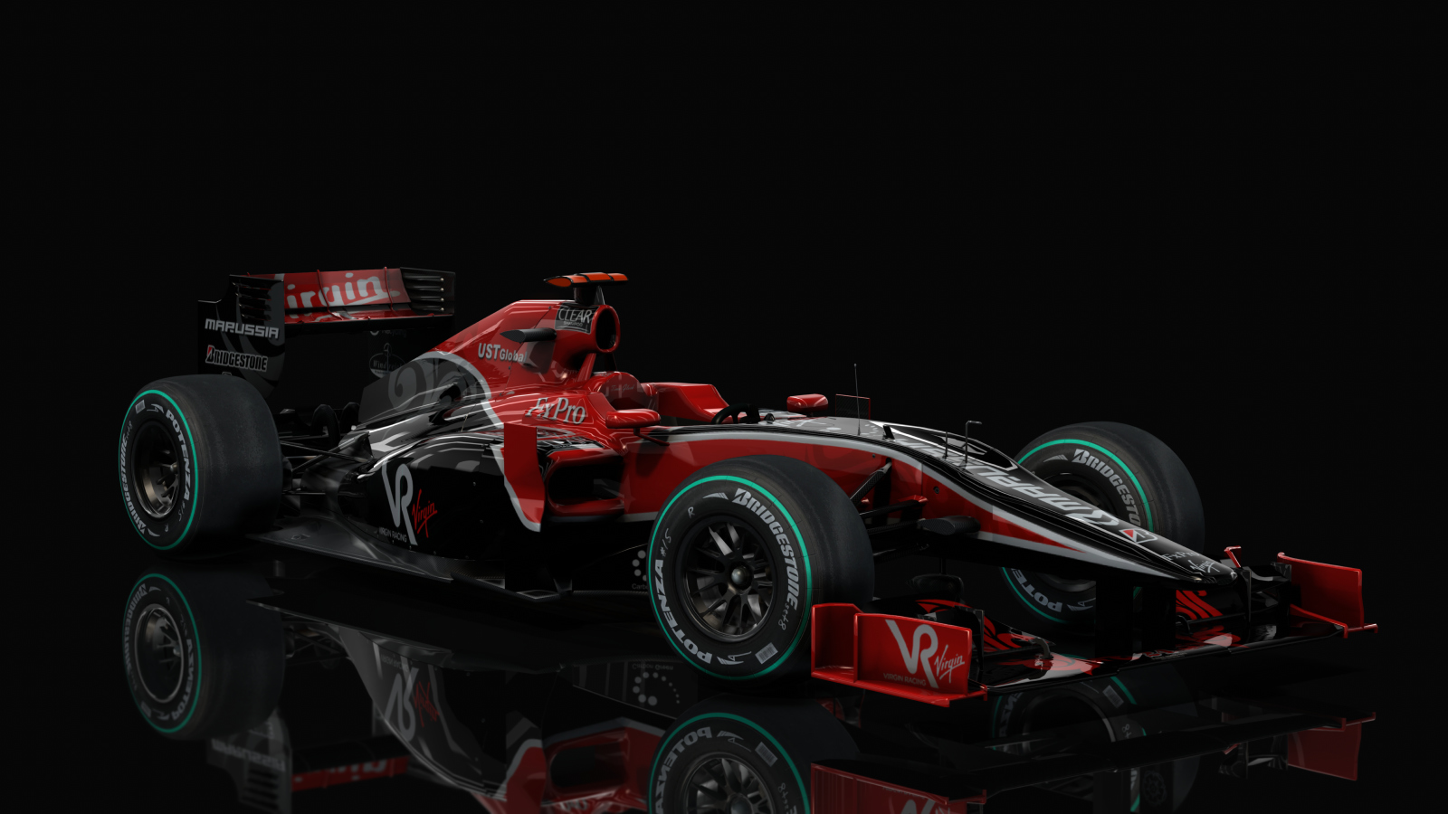 F1 2010 - Virgin VR-01, skin Glock